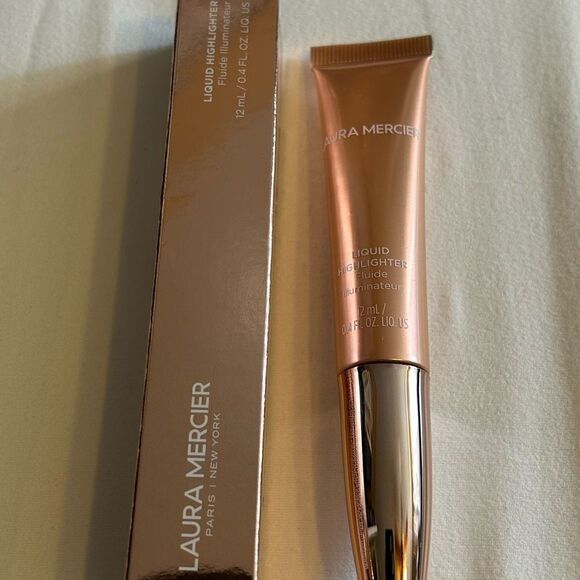 Laura Mercier Liquid Highlighter Peach Bronze • Warm Peach New FullSz - Picture 3 of 8